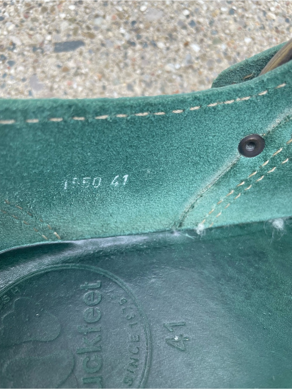 Duckfeet Lolland Mary Jane Leather Green Shoes Wide EU size 41 US 9.5 or 10 - Picture 11 of 14